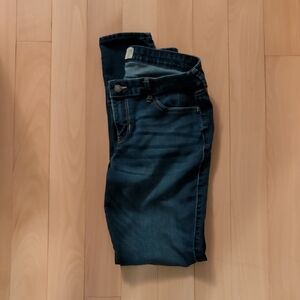 Hollister Women's Dark Indigo Skinny Jeans